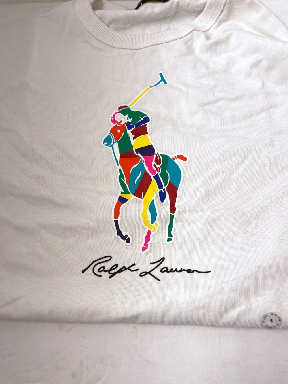 POLO MICRO RIB TEE NWT SIZE SMALL